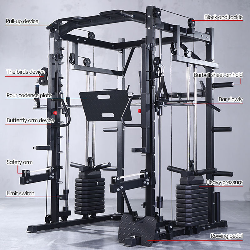 スミスマシン総合トレーニングパワーラックプロフェッショナル多 - Home Gym Equipment Set のレビューと価格
