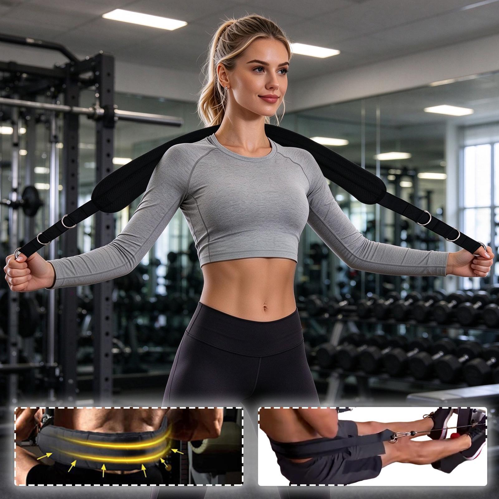 レッグプレス用ロープストラップ、調整可能なケーブルマシン用、 - Leg Home Gym Workout のレビューと価格