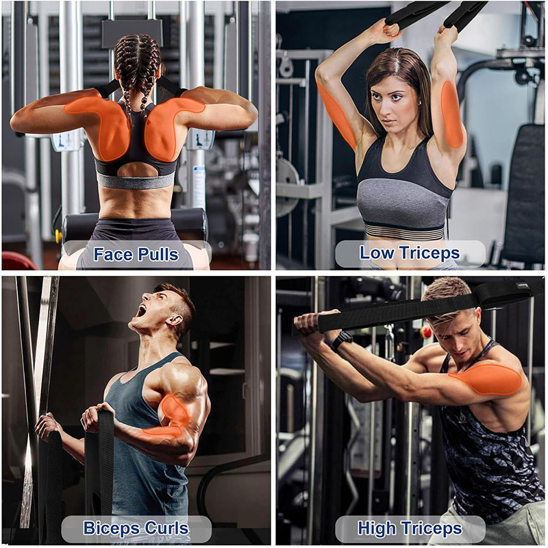 ジム用ラットプルダウン・ダブルヘッド・トライセップロープ。ケ - Lat Pulldown Cable のレビューと価格
